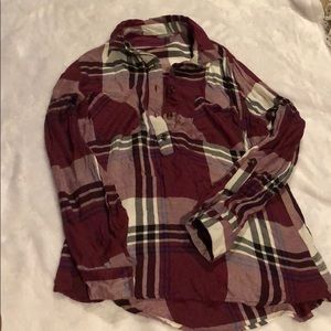 Charlotte Russe Button sown Top